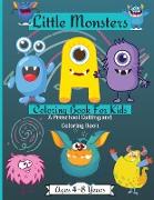 Little Monsters Coloring & Activity Book for Kids