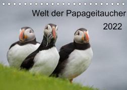 Welt der Papageitaucher (Tischkalender 2022 DIN A5 quer)