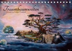 Traumbaumwelten - Gemälde von Conny Krakowski (Tischkalender 2022 DIN A5 quer)