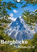 Bergblicke - Mittenwald (Wandkalender 2022 DIN A4 hoch)