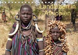 Landleben in Äthiopien (Tischkalender 2022 DIN A5 quer)