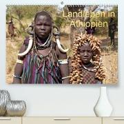 Landleben in Äthiopien (Premium, hochwertiger DIN A2 Wandkalender 2022, Kunstdruck in Hochglanz)