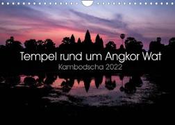 Tempel rund um Angkor Wat (Wandkalender 2022 DIN A4 quer)