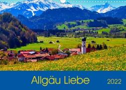 Allgäu Liebe (Wandkalender 2022 DIN A3 quer)
