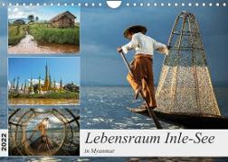 Lebensraum Inle-See in Myanmar (Wandkalender 2022 DIN A4 quer)