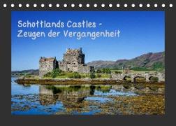 Schottlands Castles - Zeugen der Vergangenheit (Tischkalender 2022 DIN A5 quer)