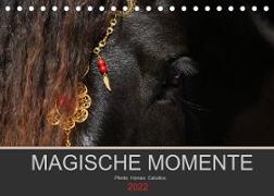 Magische Momente - Pferde Horses Caballos (Tischkalender 2022 DIN A5 quer)