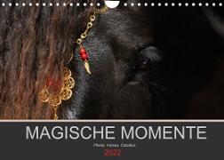 Magische Momente - Pferde Horses Caballos (Wandkalender 2022 DIN A4 quer)