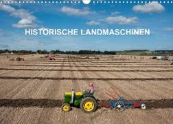Historische Landmaschinen (Wandkalender 2022 DIN A3 quer)