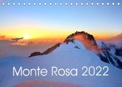 Monte Rosa (Tischkalender 2022 DIN A5 quer)