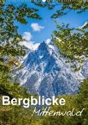 Bergblicke - Mittenwald (Wandkalender 2022 DIN A2 hoch)