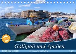 Gallipoli und Apulien - Faszination Süditalien (Tischkalender 2022 DIN A5 quer)