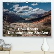 USA Roads (Premium, hochwertiger DIN A2 Wandkalender 2022, Kunstdruck in Hochglanz)