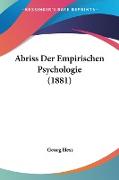 Abriss Der Empirischen Psychologie (1881)