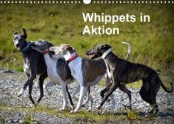 Whippets in AktionAT-Version (Wandkalender 2022 DIN A3 quer)