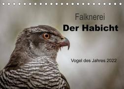 Falknerei Der Habicht (Tischkalender 2022 DIN A5 quer)
