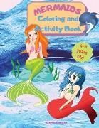 Mermaids Coloring and Activity Book