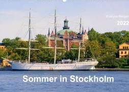 Sommer in Stockholm 2022 (Wandkalender 2022 DIN A2 quer)