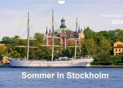 Sommer in Stockholm 2022 (Wandkalender 2022 DIN A4 quer)