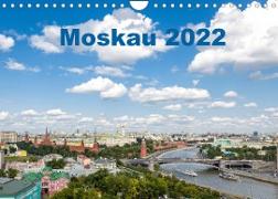 Moskau 2022 (Wandkalender 2022 DIN A4 quer)