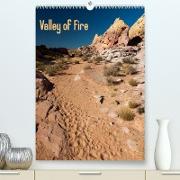 Valley of Fire (Premium, hochwertiger DIN A2 Wandkalender 2022, Kunstdruck in Hochglanz)