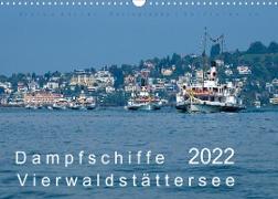 Dampfschiffe Vierwaldstättersee (Wandkalender 2022 DIN A3 quer)