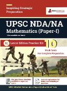 UPSC NDA/NA Mathematics (Paper-I) 2021 | 10 Mock Tests For Complete Preparation