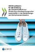 OECD-Leitfaden für die Erfüllung der Sorgfaltspflicht zur Förderung verantwortungsvoller Lieferketten in der Bekleidungs- und Schuhwarenindustrie