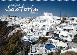 Weißes Santorin (Wandkalender 2022 DIN A2 quer)