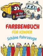 Cool Vehicles Malbuch für Kinder