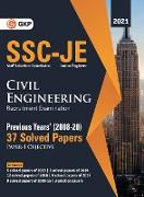 SSC 2021 Junior Engineers Paper I - Civil Engineering - 37 Previous Years Solved Papers (2008-20)