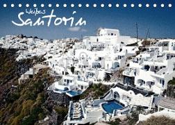 Weißes Santorin (Tischkalender 2022 DIN A5 quer)