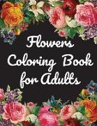 Flowers Coloring Book for Adults