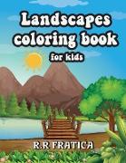 Landscapes coloring book for kids