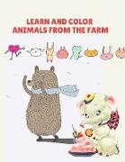 Learn and Color Animals from the Farm