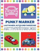 Punkt Marker Aktivitätsbuch für Kleinkinder mit Maschinen