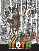 Sloth Coloring Book for Adults