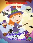 Witches Coloring Book For Kids