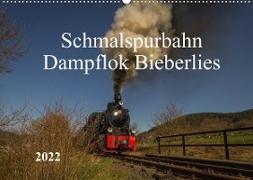 Schmalspurbahn Dampflok Bieberlies (Wandkalender 2022 DIN A2 quer)