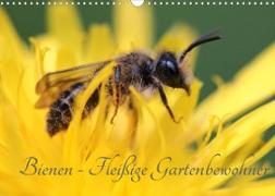 Bienen - Fleißige Gartenbewohner (Wandkalender 2022 DIN A3 quer)