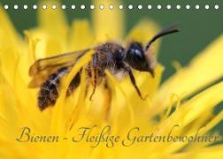 Bienen - Fleißige Gartenbewohner (Tischkalender 2022 DIN A5 quer)