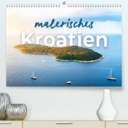 Malerisches Kroatien (Premium, hochwertiger DIN A2 Wandkalender 2022, Kunstdruck in Hochglanz)
