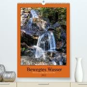 Bewegtes Wasser (Premium, hochwertiger DIN A2 Wandkalender 2022, Kunstdruck in Hochglanz)