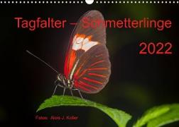 Tagfalter Schmetterlinge (Wandkalender 2022 DIN A3 quer)