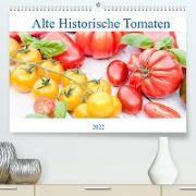 Alte Historische Tomaten (Premium, hochwertiger DIN A2 Wandkalender 2022, Kunstdruck in Hochglanz)