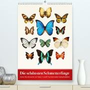 Die schönsten Schmetterlinge (Premium, hochwertiger DIN A2 Wandkalender 2022, Kunstdruck in Hochglanz)