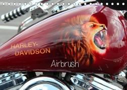 Harley Davidson - Airbrush (Tischkalender 2022 DIN A5 quer)