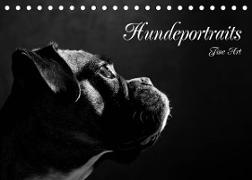 Hundeportraits Fine Art (Tischkalender 2022 DIN A5 quer)