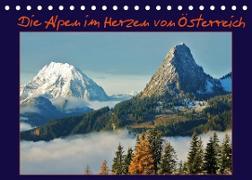 Die Alpen im Herzen von Österreich (Tischkalender 2022 DIN A5 quer)