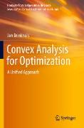 Convex Analysis for Optimization